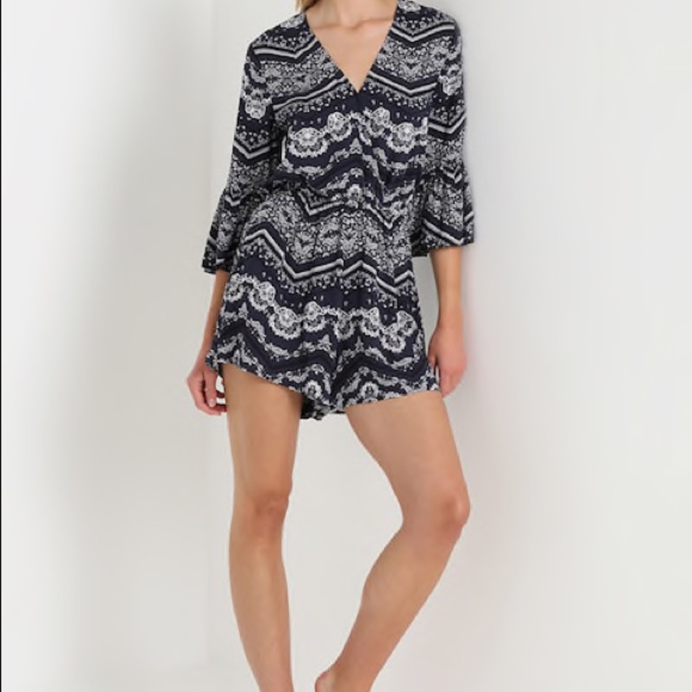 Seafolly bandana print play suit